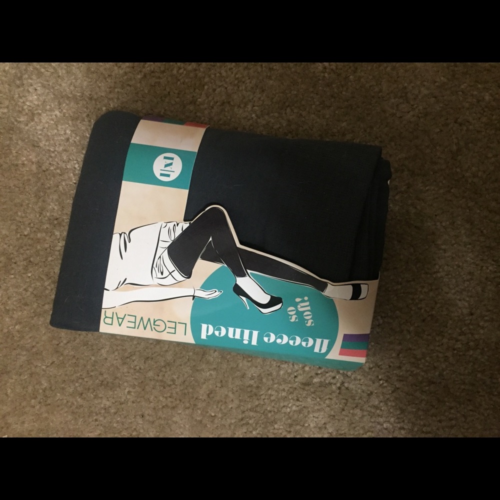 Fleece leggings